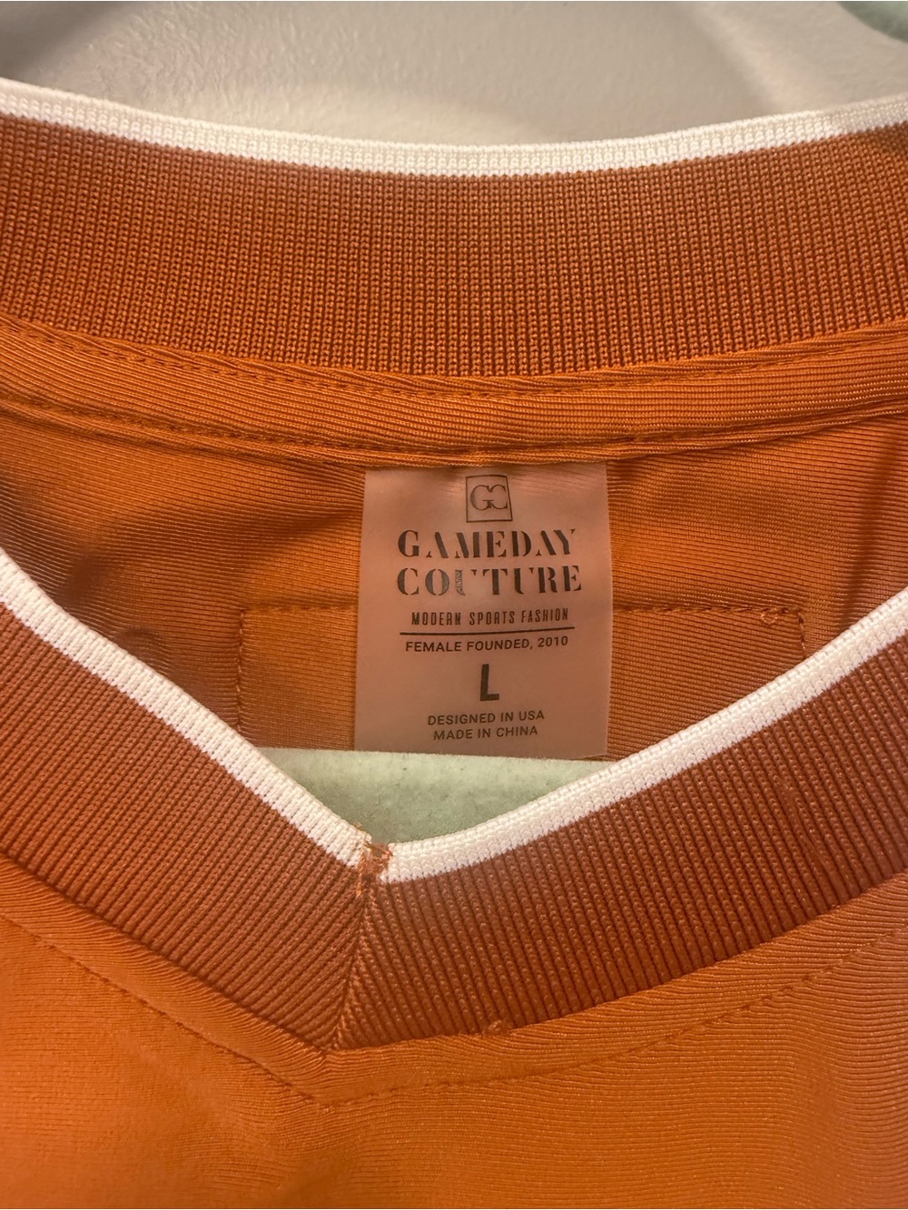 NWT Texas Longhorns Rhinestone Jersey by Soho x Gameday Couture - Picture 2 of 4